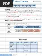 CHP 10. Process Costing - CAPRANAV