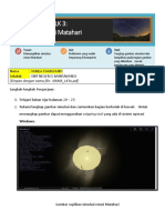 LK 3: Rotasi Matahari: (Simpan Dengan Nama File: NAMA - LK3a PDF