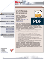 Oracle PL/SQL. Wprowadzenie