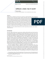 Regulation Governance - 2010 - B Rzel - Governance Without A State Can It Work