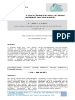 A Reforma do Ensino Médio e suas implicações para a Educação Profissional