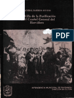 LA VILLA DE LA PURIFICACION Y EL CUARTEL GENERAL DEL HERVIDERO Anibal Barrios Pintos 1977