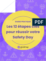 Les 12 Étapes Clés Pour Réussir Votre Safety Day: Guide Pratique