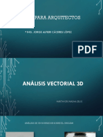 Analisis Vectorial en 3D