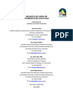 Encuesta de carga en pavimentos de Costa Rica