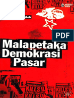 Malapetaka Demokrasi Pasar by Coen Husain Pontoh