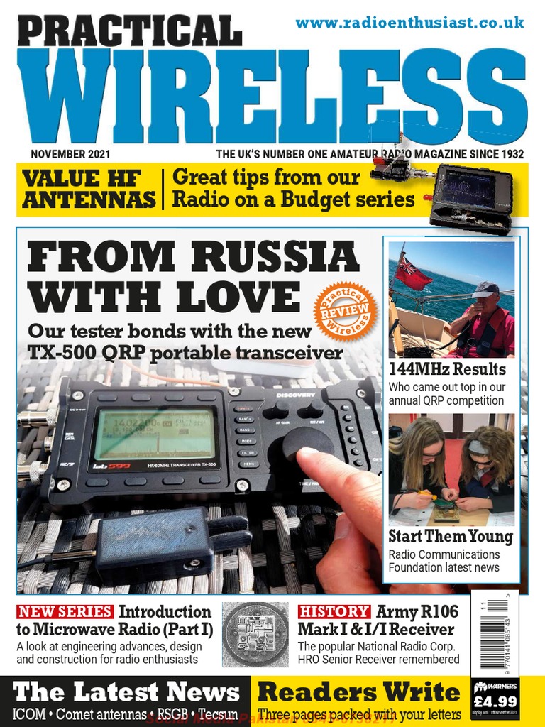 Practical Wireless November 2021, PDF, Radio