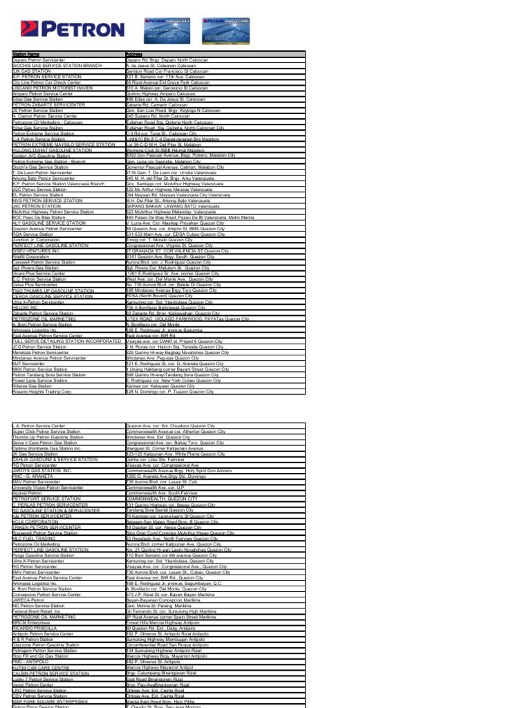 Corporate Website PVC Master List Nov 5 20131 | PDF | Manila | Makati