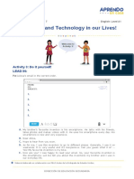 Aeci 3º Inventions and Technology in Our Lives 04-10-21