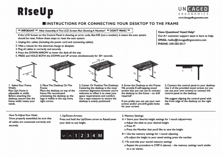RiseUp-DesktopInstallation ResetProcedure | PDF | Desktop Computer ...