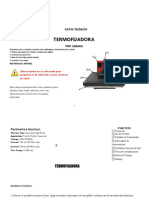Manual de Uso Termofijadora Tipo Caiman HP3802