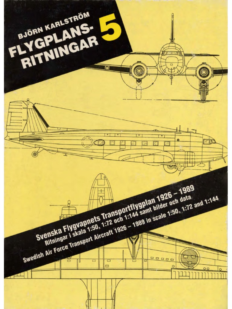 FlygplansRitningar 5 (Aircraft Drawings Transports) PDF