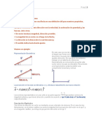 Vectores en dos dimensiones: Suma, resta y producto por escalar