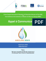 Abidjan 2023 - Appel À Communications