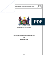 I-16-PM - INSTRUÇÕES DO PROCESSO ADMINISTRATIVO DA PM - 3ª Edição (Até Bol G PM 041_19)