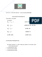 Examen de Ingreso 2022