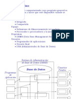 Sistema de Base de Datos: Se Compone Por