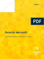 Unidad I Derecho Mercantil PDF