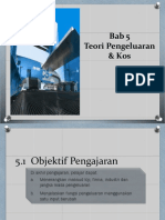 Bab 5.1 - Teori Pengeluaran Dan Kos