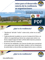 Herramientas para El Desarrollo de La Ingeniería de La Resiliencia en Las Organizaciones