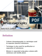 Column Chromatography Lumapas Suson