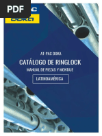 Catálogo Ringlock AT-PAC Doka | PDF | Escalera | Andamio