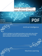 Artificial Intelligence (AI) Dalam Perencanaan Wilayah Dan Kota