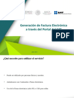 Generación de Factura Electrónica A Través Del Portal Del SAT