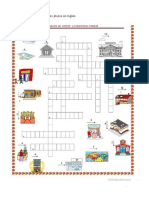 Realiza El Diagrama de Las Plazas en Inglés