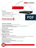 Datasheet of DS 7700NI I4B - NVR - V4.61.000 20220430