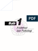 Bab1 Arsitekture Dan Psikologi