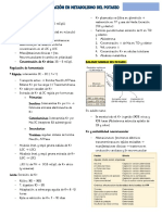 Tema 3 - Alteracion Del Metabolismo Del Potasio (Hiperkalemia)