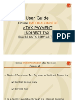 User Guide: Etax Payment