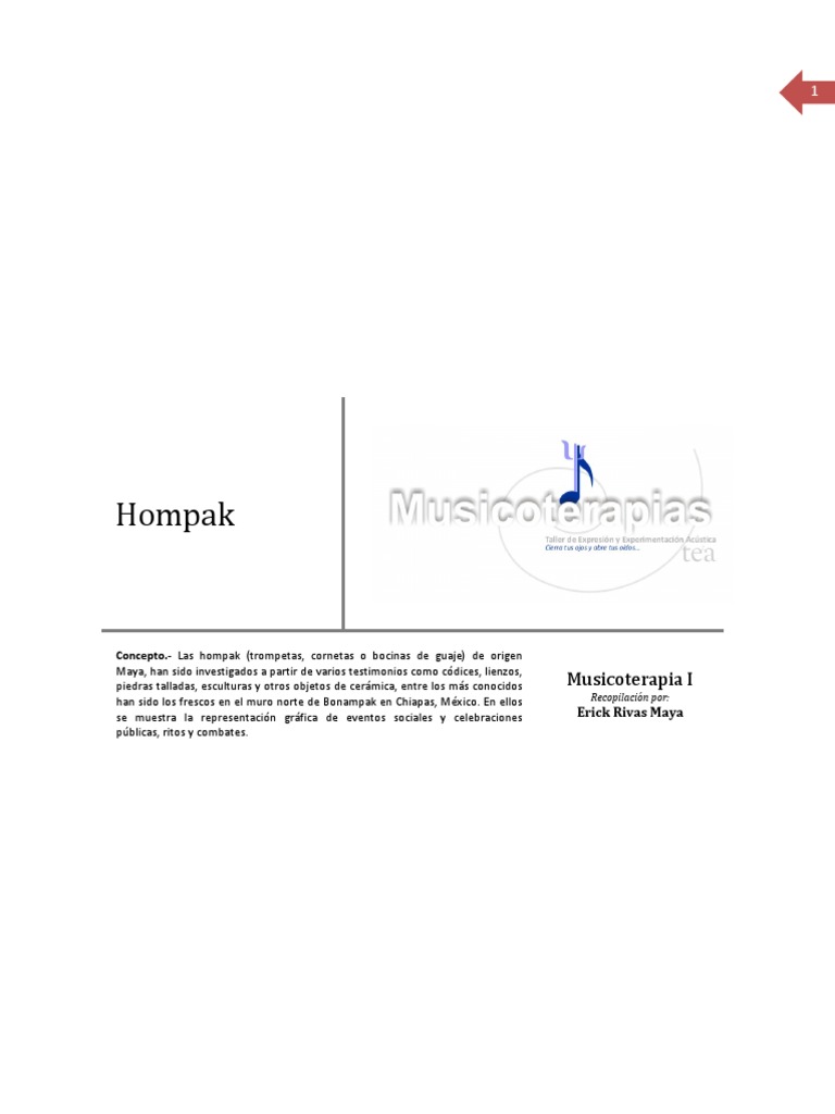 Hompak | PDF | Sonido | Trompeta