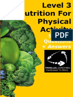 Level 3 Nutrition For Physical Activity 50 Mock Questions + Answers