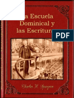 Charles H. Spurgeon La Escuela Dominical y Las Escrituras @