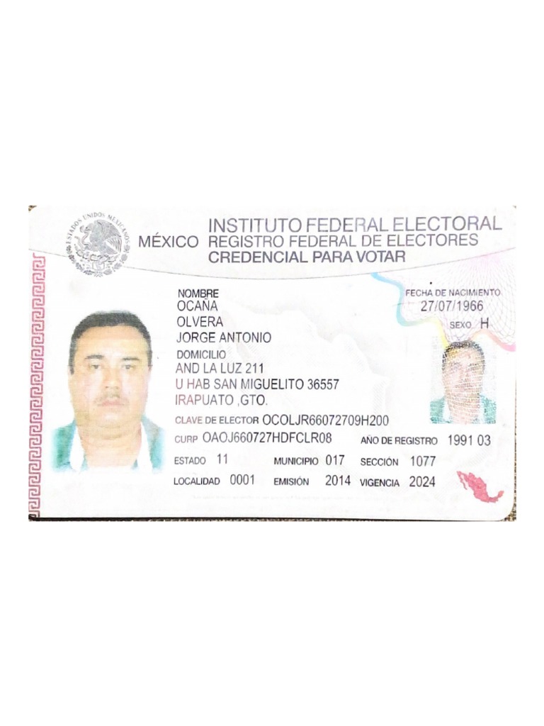 Instituto Federal Electoral 2 | PDF