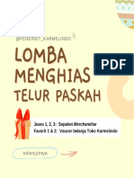 Karmelindo - Lomba Menghias Telur 2022