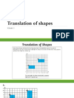 Translation of Shapes