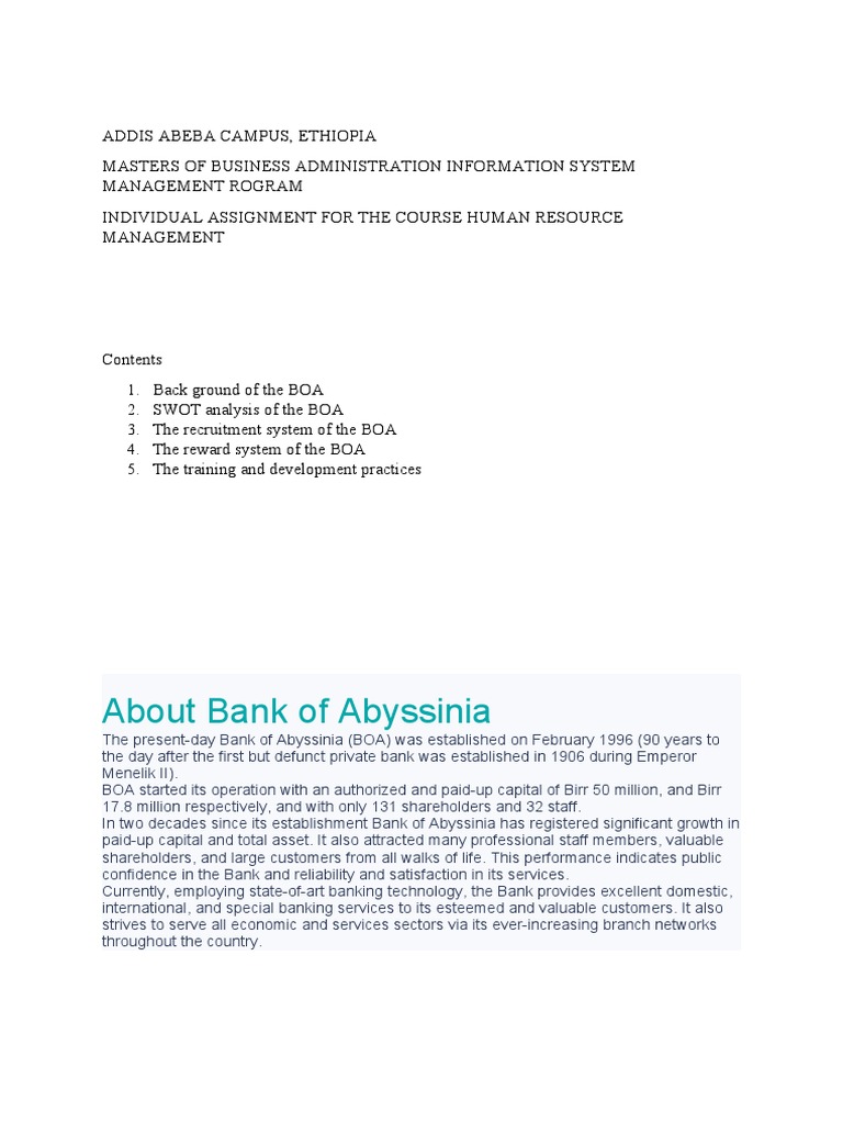SWOT Analysis | PDF | Swot Analysis | Banks