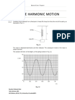 Simple Harmonic Motion QP