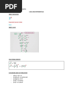 Ib SL Maths Summary Notes