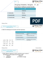 Microbes in Human Welfare, Diagram + Matching Type Qs-1