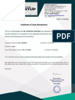 Fixed Deposit Balance Certificate Format | PDF | Banks | Personal Finance