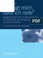 Ertragt Mich, Dass Ich Rede" - Möglichkeiten Der Psychodrama-Therapie Bei Der Begleitung Schwerstkranker (PDFDrive)