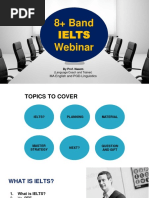 8+ Band IELTS Webinar