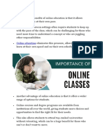 How Online Education Is Important?