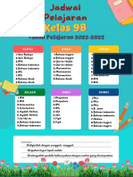 Jadwal Pelajaran 9B