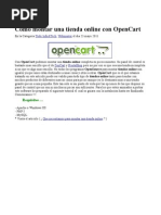 Download Montar Tienda Online Con Opencart by David Hdz SN62103074 doc pdf