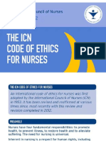 NCM 119 Reference PDF ICN Code of Ethics For Nurses